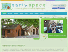 Tablet Screenshot of earlyspace.com